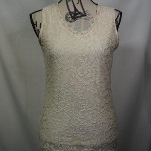 Coldwater Creek Lace Tank Top